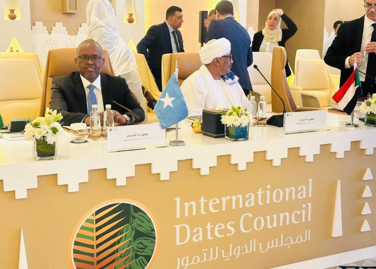 H.E Minister Mohamed Abdikadir Salah (Doonyaale) Attends the 6th International Dates Conference in Riyadh